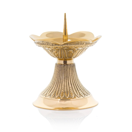 15483.jpg Lichtarz - mosiądz - 10 cm