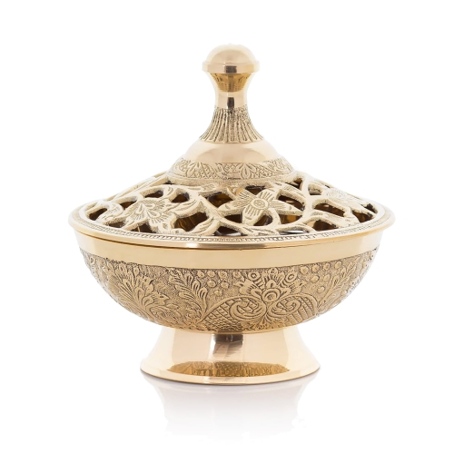 Kadzielnica - mosiądz - JS P54 - Dewocjonalia P.H. Jakóbczak - Katolicki sklep liturgiczny i hurtownia