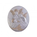 Obrazek Anioły Stróże - owal - SV AL00304OBR1FW - Dewocjonalia P.H. Jakóbczak - Katolicki sklep liturgiczny i hurtownia