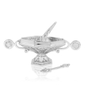 Łódka na kadzidło - łyżeczka - mosiądz - nikiel - 26 cm - JS 786909NBS - Dewocjonalia P.H. Jakóbczak - Katolicki sklep liturgiczny i hurtownia
