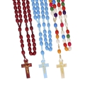 Różaniec - drewno - 10 mm - R200 - JS R200-0 - Dewocjonalia P.H. Jakóbczak - Katolicki sklep liturgiczny i hurtownia