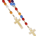 Różaniec - drewno - 10 mm - R200 - JS R200-0 - Dewocjonalia P.H. Jakóbczak - Katolicki sklep liturgiczny i hurtownia