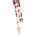 Różaniec - drewno - 10 mm - R200 - JS R200-0 - Dewocjonalia P.H. Jakóbczak - Katolicki sklep liturgiczny i hurtownia