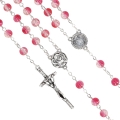 Różaniec szklany - JS R568-0 - Dewocjonalia P.H. Jakóbczak - Katolicki sklep liturgiczny i hurtownia