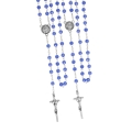 Różaniec - szkło - 6 mm - medalik pod indywidualną wklejkę żywiczną - produkt personalizowany - JS R518-2-0 - Dewocjonalia P.H. Jakóbczak - Katolicki sklep liturgiczny i hurtownia