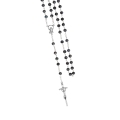 Różaniec - szkło - 6 mm - JS R518-0 - Dewocjonalia P.H. Jakóbczak - Katolicki sklep liturgiczny i hurtownia