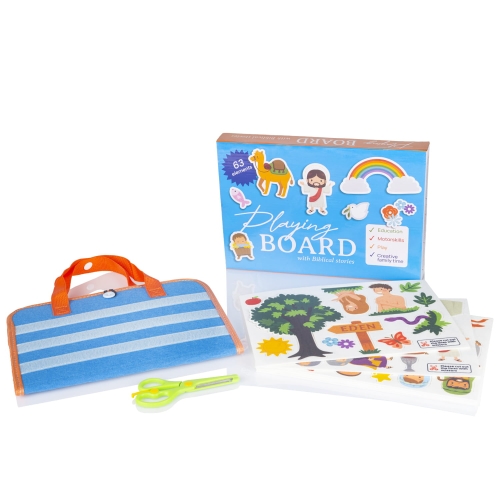 Tablica filcowa na rzepy – sceny z Biblii - DIY - kids - JS FSK002 - Dewocjonalia P.H. Jakóbczak - Katolicki sklep liturgiczny i hurtownia