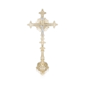 Krzyż ołtarzowy - mosiądz - 80 cm - JS F77 - Dewocjonalia P.H. Jakóbczak - Katolicki sklep liturgiczny i hurtownia