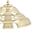 Gong pojedynczy - mosiądz - drewniany młotek - 38 cm - JS P194G - Dewocjonalia P.H. Jakóbczak - Katolicki sklep liturgiczny i hurtownia