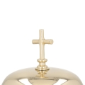 Gong potrójny - mosiądz - drewniany młotek - 38 cm - JS 786912 - Dewocjonalia P.H. Jakóbczak - Katolicki sklep liturgiczny i hurtownia