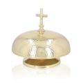 Gong pojedynczy - mosiądz - drewniany młotek - 20 cm - JS P191 - Dewocjonalia P.H. Jakóbczak - Katolicki sklep liturgiczny i hurtownia
