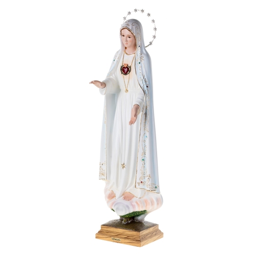 Figura Serce Maryi - 85 cm (kryształowe oczy, Portugalia) - JAP 3080-ov-85cm - Dewocjonalia P.H. Jakóbczak - Katolicki sklep liturgiczny i hurtownia