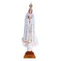 Matka Boża Fatimska - 54 cm (kryształowe oczy, brokat, Portugalia) - JAP 5304B-ov-54cm - Dewocjonalia P.H. Jakóbczak - Katolicki sklep liturgiczny i hurtownia