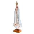 Matka Boża Fatimska - 66 cm (kryształowe oczy, brokat, Portugalia) - JAP 5354B-ov-66cm - Dewocjonalia P.H. Jakóbczak - Katolicki sklep liturgiczny i hurtownia