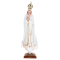 Matka Boża Fatimska - 96 cm (kryształowe oczy, brokat, Portugalia) - JAP 5455B-ov-96cm - Dewocjonalia P.H. Jakóbczak - Katolicki sklep liturgiczny i hurtownia