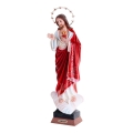 Figura Serce Jezusa - 51 cm (kryształowe oczy, Portugalia) - JAP 5503-ov-51cm - Dewocjonalia P.H. Jakóbczak - Katolicki sklep liturgiczny i hurtownia