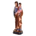 Figura Św. Józefa z Dzieciątkiem - 70 cm (kryształowe oczy, Portugalia) - JAP 5515-ov-70cm - Dewocjonalia P.H. Jakóbczak - Katolicki sklep liturgiczny i hurtownia