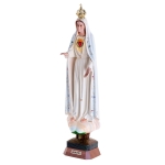 Figura Serce Maryi z koroną - 51 cm (kryształowe oczy, Portugalia)