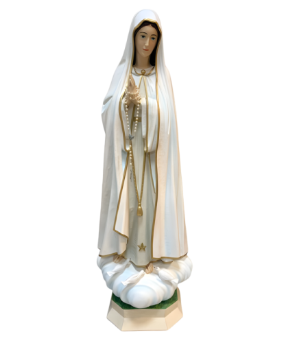 Matka Boża Fatimska (z gołąbkami) (122 cm) - ELM 559 - Dewocjonalia P.H. Jakóbczak - Katolicki sklep liturgiczny i hurtownia