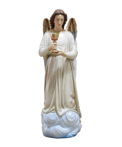 Anioł klęczący z sakramentem (145 cm) - ELM 670/2 - Dewocjonalia P.H. Jakóbczak - Katolicki sklep liturgiczny i hurtownia