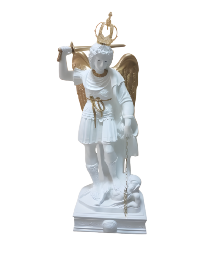 Św. Michał Archanioł z Gargano (bez korony) (100 cm) - ELM 902/G - Dewocjonalia P.H. Jakóbczak - Katolicki sklep liturgiczny i hurtownia