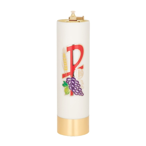 Świeca olejowa 26/75 delikatne ecru PAX - X2675ePX - Dewocjonalia P.H. Jakóbczak - Katolicki sklep liturgiczny i hurtownia