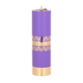 Świeca olejowa 31/90 fioletowa - X3190f - Dewocjonalia P.H. Jakóbczak - Katolicki sklep liturgiczny i hurtownia