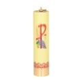 Świeca olejowa 31/75 żółta PAX - X3175zPX - Dewocjonalia P.H. Jakóbczak - Katolicki sklep liturgiczny i hurtownia