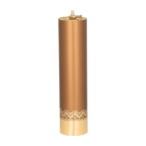 Świeca olejowa 31/75 złoty brąz