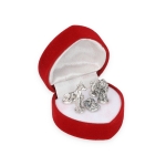 Święta Rodzina - szopka - serce - 5,5 cm