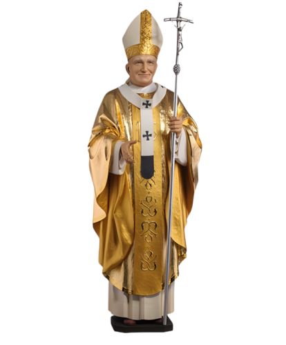 Figura Ojca Św. Jana Pawła II (180 cm) - ELM 625 - Dewocjonalia P.H. Jakóbczak - Katolicki sklep liturgiczny i hurtownia