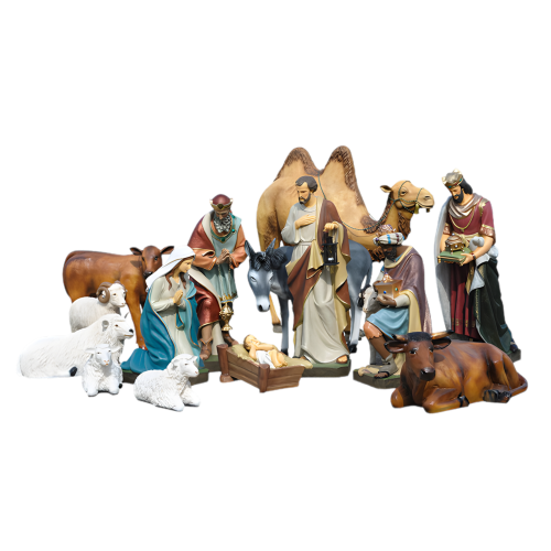 Szopka Bożonarodzeniowa (15 elementów) Szopka Bożonarodzeniowa (15 elementów) (165 cm)