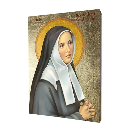 17076. Ikona Święta Bernadetta Soubirous