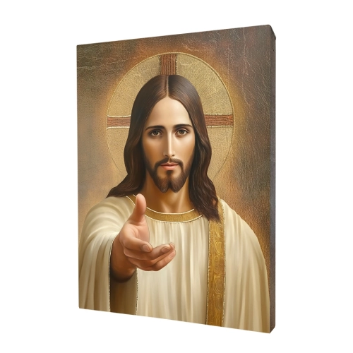 16792. Ikona Jezusa – "Ja Jestem Drogą, Prawdą i Życiem"