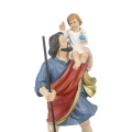 Figurka - Św. Krzysztof - 22 cm - JS HY72453A - Dewocjonalia P.H. Jakóbczak - Katolicki sklep liturgiczny i hurtownia