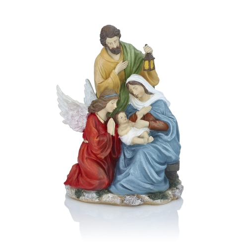 Szopka bożonarodzeniowa - Święta Rodzina - 30 cm - Decorato - JS HR-12346A - Dewocjonalia P.H. Jakóbczak - Katolicki sklep liturgiczny i hurtownia