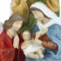 Szopka bożonarodzeniowa - Święta Rodzina - 30 cm - Decorato - JS HR-12346A - Dewocjonalia P.H. Jakóbczak - Katolicki sklep liturgiczny i hurtownia