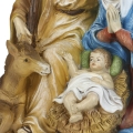 Szopka bożonarodzeniowa - Święta Rodzina - 26 cm - Decorato - JS HR-12347A - Dewocjonalia P.H. Jakóbczak - Katolicki sklep liturgiczny i hurtownia