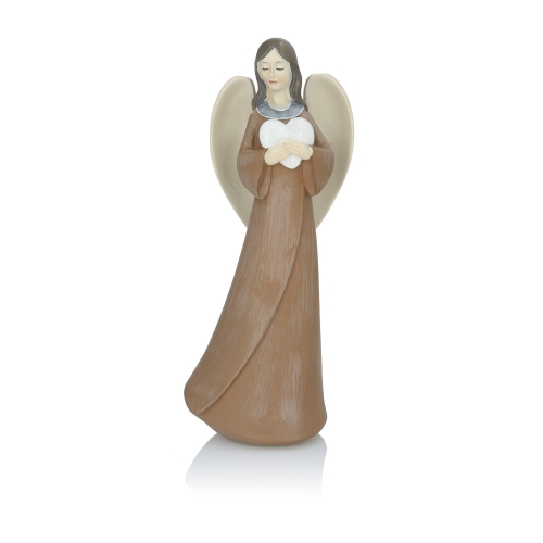 Figurka - anioł - serce - 23 cm - Favola - JS BV32019010Z5 - Dewocjonalia P.H. Jakóbczak - Katolicki sklep liturgiczny i hurtownia