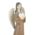 Figurka - anioł - serce - 23 cm - Favola - JS BV32019010Z5 - Dewocjonalia P.H. Jakóbczak - Katolicki sklep liturgiczny i hurtownia