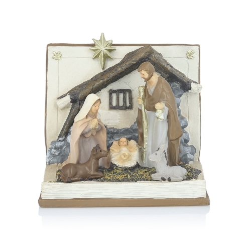 Szopka bożonarodzeniowa - Święta Rodzina - 10 cm - Favola - JS BV13030410Z5 - Dewocjonalia P.H. Jakóbczak - Katolicki sklep liturgiczny i hurtownia