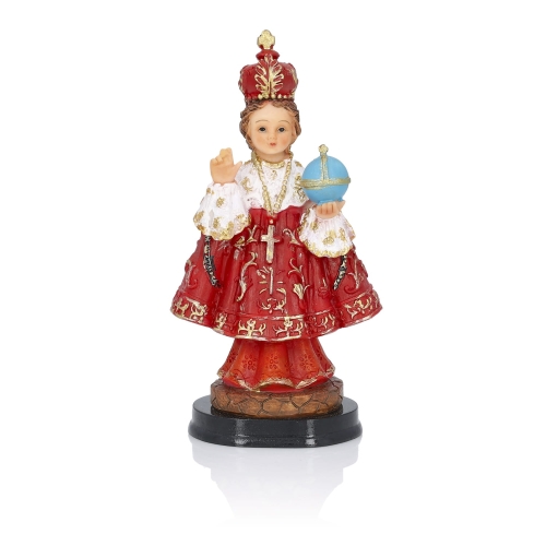 Figurka - Dzieciątko Praskie - 14 cm - JS ZY10707-5 - Dewocjonalia P.H. Jakóbczak - Katolicki sklep liturgiczny i hurtownia