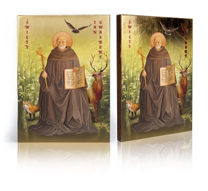 Ikona Religijna Święty Jan Gwalbert