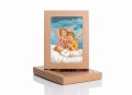 Ikona Religijna Anioł Stróż dla dziecka (pamiątka Chrztu Świętego, Komunii) - GAR IP-3429 - Dewocjonalia P.H. Jakóbczak - Katolicki sklep liturgiczny i hurtownia