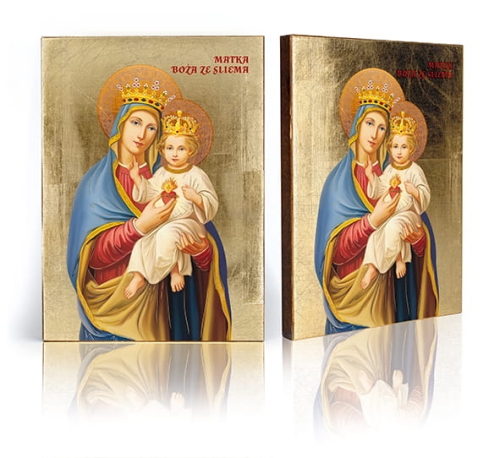 Ikona Religijna Matka Boża ze Sliema (Malta) - GAR IP-3808 - Dewocjonalia P.H. Jakóbczak - Katolicki sklep liturgiczny i hurtownia