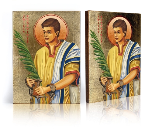 Ikona Religijna Święty Arkadiusz - GAR IP-3914 - Dewocjonalia P.H. Jakóbczak - Katolicki sklep liturgiczny i hurtownia
