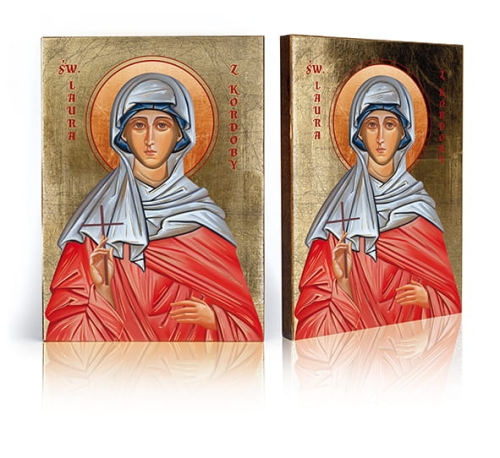 Ikona Religijna Święta Laura z Kordoby - GAR IP-3915 - Dewocjonalia P.H. Jakóbczak - Katolicki sklep liturgiczny i hurtownia