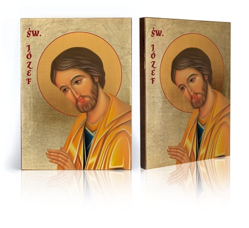 Ikona Religijna Święty Józef - GAR IP-3924 - Dewocjonalia P.H. Jakóbczak - Katolicki sklep liturgiczny i hurtownia