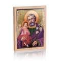 Ikona Religijna Święty Józef z Dzieciątkiem Jezus - GAR IP-3925 - Dewocjonalia P.H. Jakóbczak - Katolicki sklep liturgiczny i hurtownia