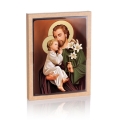 Ikona Religijna Święty Józef z Dzieciątkiem Jezus - GAR IP-3937 - Dewocjonalia P.H. Jakóbczak - Katolicki sklep liturgiczny i hurtownia